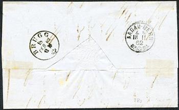 Thumb-2: 24G - 1859, Stampa di Berna, 4° periodo di stampa, carta di Zurigo