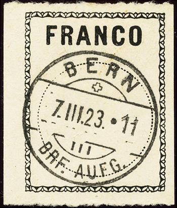 Thumb-1: FZ1 - 1911, Lettres majuscules, bordure par bande décorative