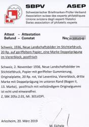 Thumb-3: 205z.2.01 - 1936, Neue Landschaftsbilder, geriffeltes Papier