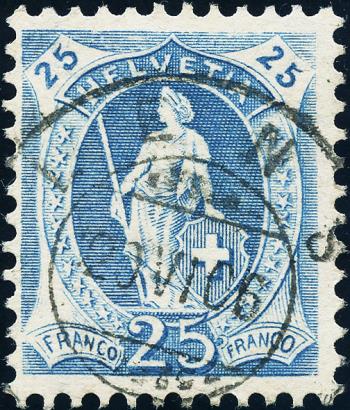 Thumb-1: 93B - 1906, papier blanc, 14 dents, WZ