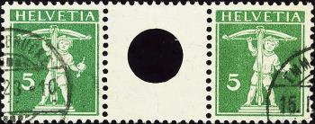 Briefmarken: S7II -  Mit grosser Lochung