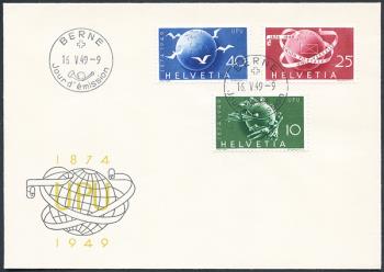 Thumb-2: 294-296 - 1949, 75 years Universal Postal Union