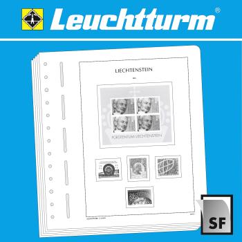 Accessories: 362546 - Leuchtturm 2019 Addendum Liechtenstein, with SF protective cases (FL2019)