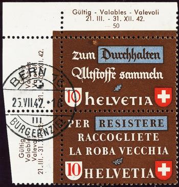 Briefmarken: 254.1.09 - 1942 Altstoffverwertung