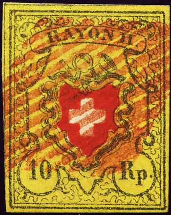 Stamps: 16II.1.09-T11 B-RO - 1850 Rayon II without cross border
