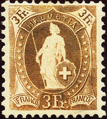 Briefmarken: 92A - 1906 weisses Papier, 13 Zähne, WZ