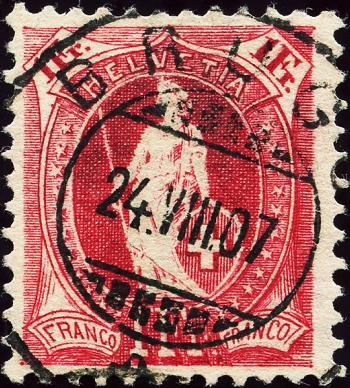 Thumb-1: 91C - 1907, carta bianca, 14 denti, WZ