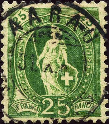 Thumb-1: 67.A.3.12/IA, 3.13/IA - 1882, carta bianca, 14 denti, KZ A