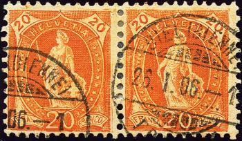 Thumb-1: 86A.3.08/II - 1905, carta bianca, 13 denti, WZ