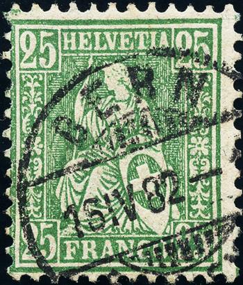 Briefmarken: 49 - 1881 Faserpapier