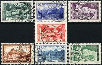 Briefmarken: 129-179 - 1914-1934 Gebirgslandschaften