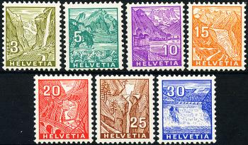 Briefmarken: 194-200 - 1934-1936 Landschaftsbilder im Buchdruck