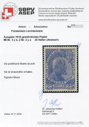 Thumb-3: FL3ya - 1916, Fürst Johann II., Farbänderung
