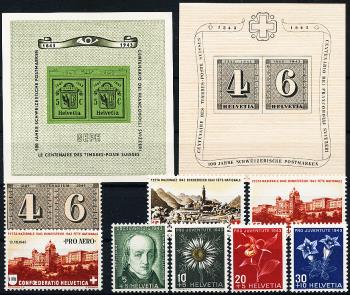 Francobolli: CH1943 - 1943 compilazione annuale
