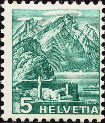 Briefmarken: 202y.2.03 - 1936 Neue Landschaftsbilder, glattes Papier