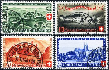 Briefmarken: B22-B25 - 1944 Stadt- und Landschaftsbilder