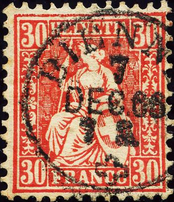 Stamps: 33 - 1862 White paper