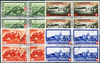 Stamps: B22-B25 - 1944 cityscapes and landscapes