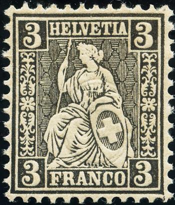 Briefmarken: 29 - 1862 Weisses Papier