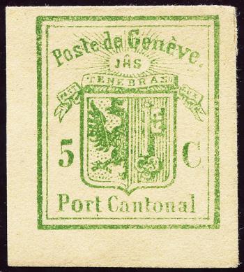 Thumb-1: 07 - 1849, Genfer Briefumschlag
