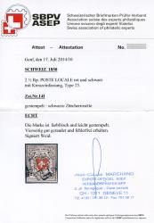 Thumb-2: 14I-T25 - 1850, Poste Locale with cross border