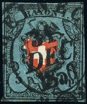 Briefmarken: 15II-T37 - 1850 Rayon I ohne Kreuzeinfassung