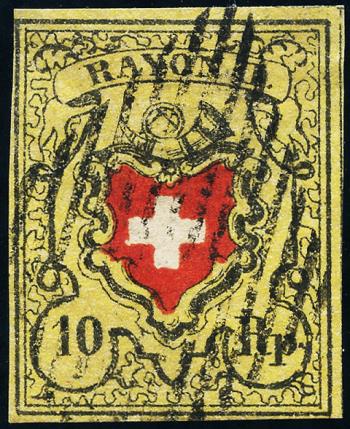 Stamps: 16II.1.08-T4 D-LU - 1850 Rayon II, without cross border