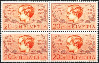 Briefmarken: J83.3.01 - 1937 Bubenkopf