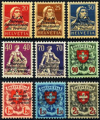 Stamps: BIT15-BIT23 - 1924-1928 Various representations