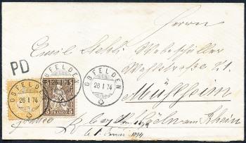 Thumb-1: 30+38 - 1862 +1867, papier blanc