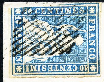 Thumb-2: 23A - 1854, Pressione di Monaco, 3° periodo di stampa, carta di Monaco