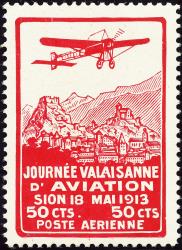 Briefmarken: FX - 1913 Vorläufer Sion