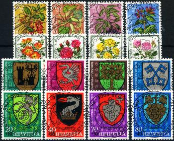 Briefmarken: J257-J272 - 1976-1979 Pro Juventute, Verschiedene Darstellungen