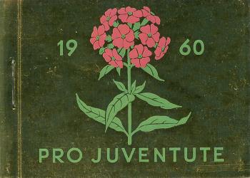 Briefmarken: JMH9 - 1960 Pro Juventute, Phlox, gold