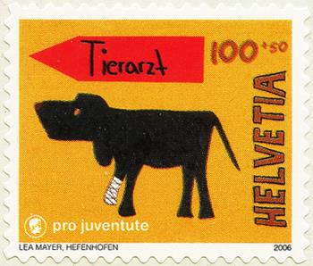 Briefmarken: J383Ab1 - 2006 Tierärztin
