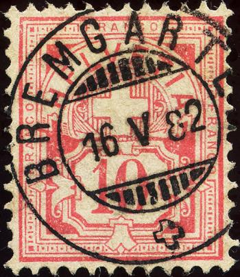 Thumb-1: 55 - 1882, carta bianca, KZ A