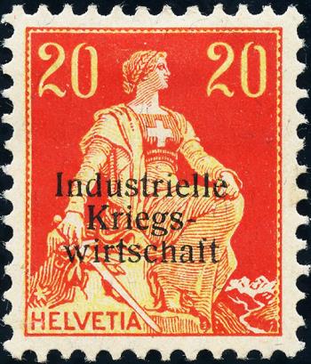 Thumb-1: IKW6 - 1918, Industrielle Kriegswirtschaft, Aufdruck dünne Schrift