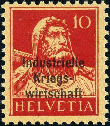 Thumb-1: IKW12 - 1918, Industrielle Kriegswirtschaft, Aufdruck dicke Schrift