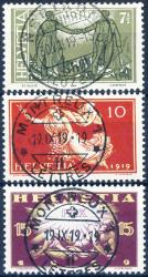 Stamps: 143-145 - 1919 peace marks