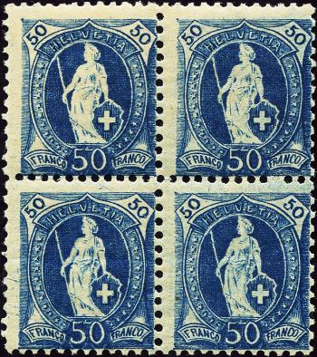 Briefmarken: 70D - 1895 weisses Papier, 13 Zähne, KZ B