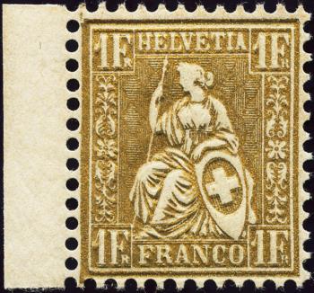 Briefmarken: 36.1.13 - 1864 Weisses Papier