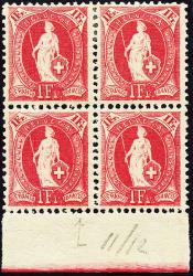 Thumb-1: 91C - 1907, carta bianca, 14 denti, WZ