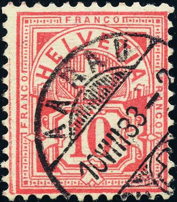 Thumb-1: 61Aa - 1882, Faserpapier, KZ A