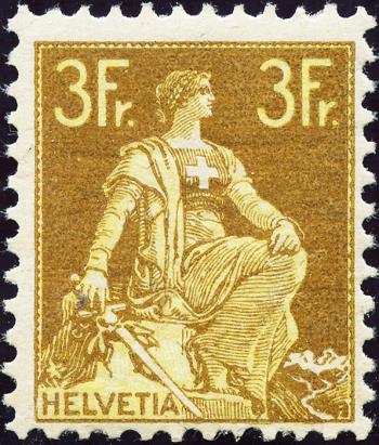 Briefmarken: 116I - 1908 Faserpapier