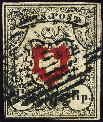 Stamps: 13II-T27 - 1850 Local post without cross border