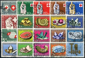 Briefmarken: B81-B100 - 1957-1960 Verschiedene Ausgaben
