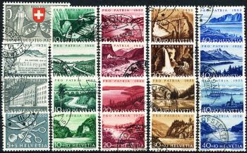 Stamps: B61-B80 - 1953-1956 lakes and watercourses