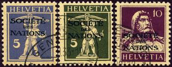 Stamps: SDN33-SDN35 - 1930-1931 Tell boy and Tell bust