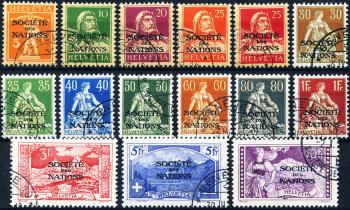 Stamps: SDN1-SDN15 - 1922 Various representations