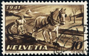 Thumb-1: 252.3.01 - 1941, Special stamp for the national cultivation plant